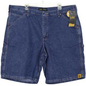 VTG Lee Carpenter Denim Jean Shorts Big Tall 44